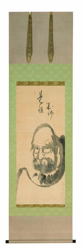 「半身達磨」 白隠
